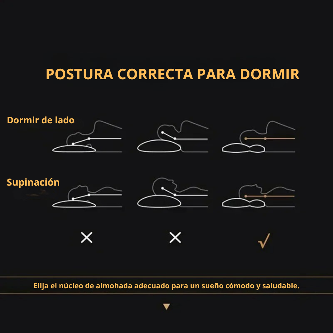 Almohada cervical de algodon - CerviCalm